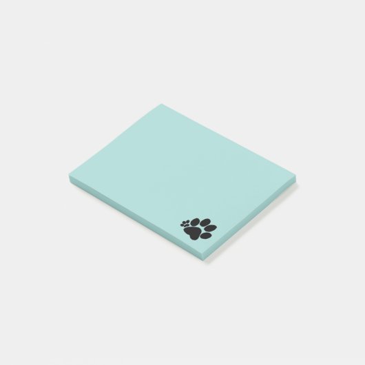 Post-it Opmerking - Polydactylpaw afdrukken Post-it® Notes (Schuin)