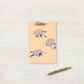 Post-it® Opossums (Sur un bureau)