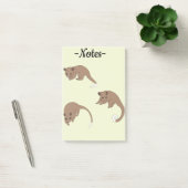 Post-it® Opossums à queue annelée (Bureau)