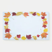 Post-it® Options de bordure 1A-B de l'automne (Devant)