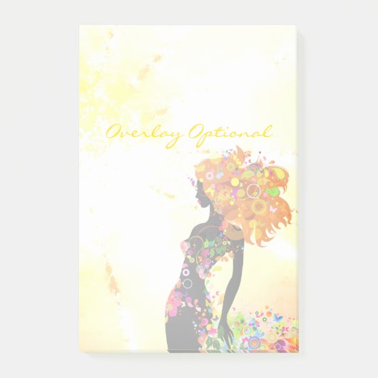Post-it® Options de Butterfly Girl 5A (Devant)