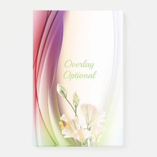 Post-it® Options de l'article 46 Abstrait (Devant)