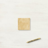 Post-it® Or Doré Brillante (Sur un bureau)