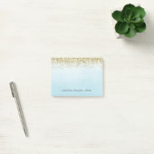 Post-it® Or et notes bleues d'Ombre (Bureau)