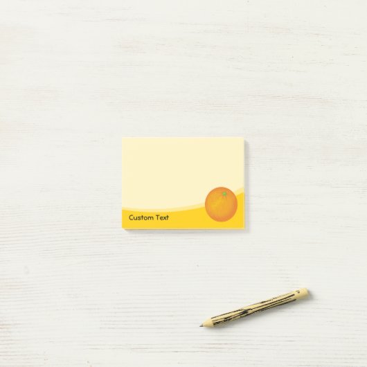 Post-it® Orange (Sur un bureau)