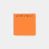 Post-it® Orange (Devant)
