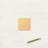 Post-it orange (Sur un bureau)