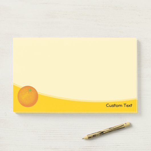 Post-it® Orange (Sur un bureau)