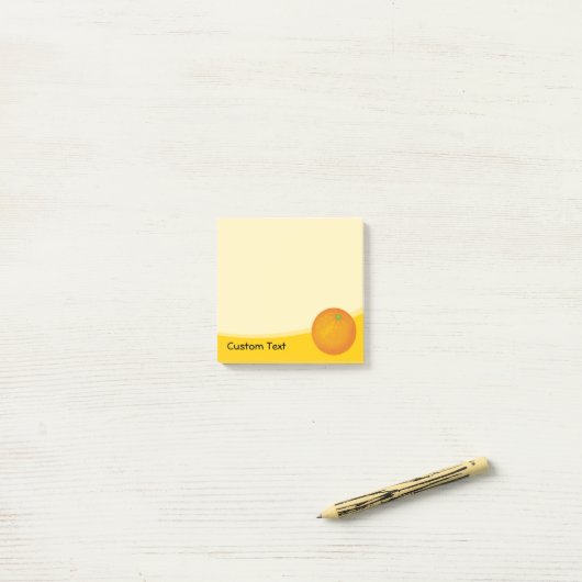 Post-it® Orange (Sur un bureau)