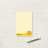 Post-it® Orange (Sur un bureau)