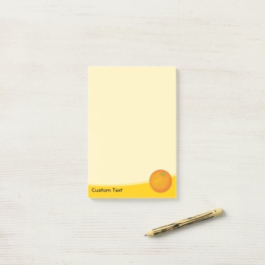 Post-it® Orange (Sur un bureau)