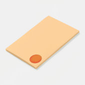 Post-it® Orange - Collection de Fruits - (Incliné)