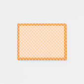 Post-it® Orange Combination Checkerboard par Shirley Taylor (Devant)