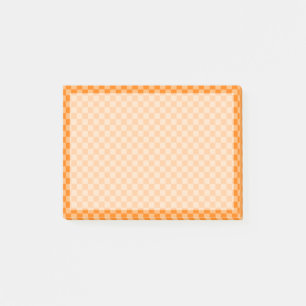 Post-it® Orange Combination Checkerboard par Shirley Taylor