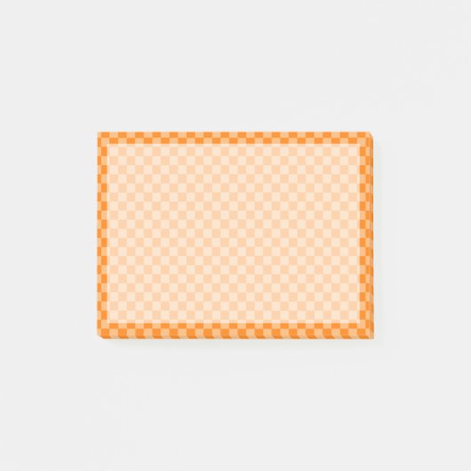 Post-it® Orange Combination Checkerboard par Shirley Taylor (Devant)
