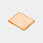 Post-it® Orange Combination Checkerboard par Shirley Taylor (Incliné)