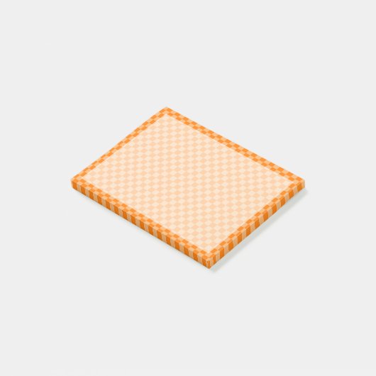 Post-it® Orange Combination Checkerboard par Shirley Taylor (Incliné)