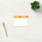 Post-it® Orange et Citron Personnalisé (Bureau)