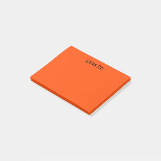 Post-it® Orange faite sur commande (Incliné)