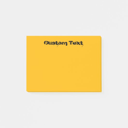 Post-it® Orange/jaune (Devant)