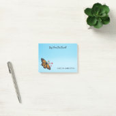 Post-it® Orange Monarque Papillon Sky Blue Inspiration (Bureau)