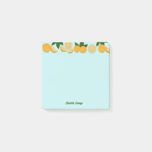 Post-it® Orange Party Fruit Fresh School Office