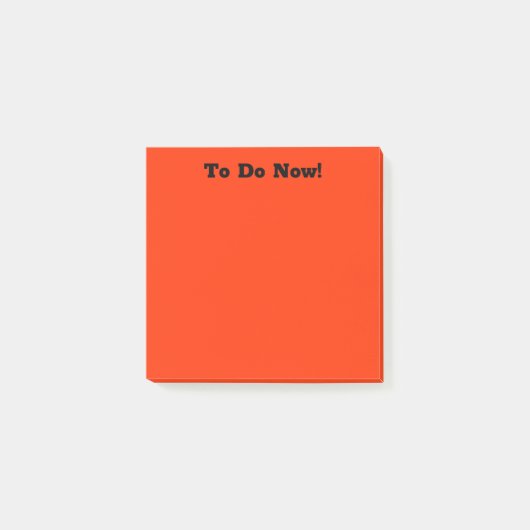 Post-it® Orange profond (Devant)