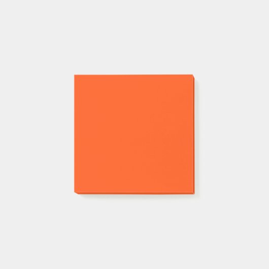 Post-it® Orange Red Simple 3" x 3" (Devant)