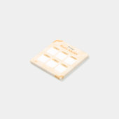 Post-it® Orange Retro Style Personal Weekly Planner (Incliné)