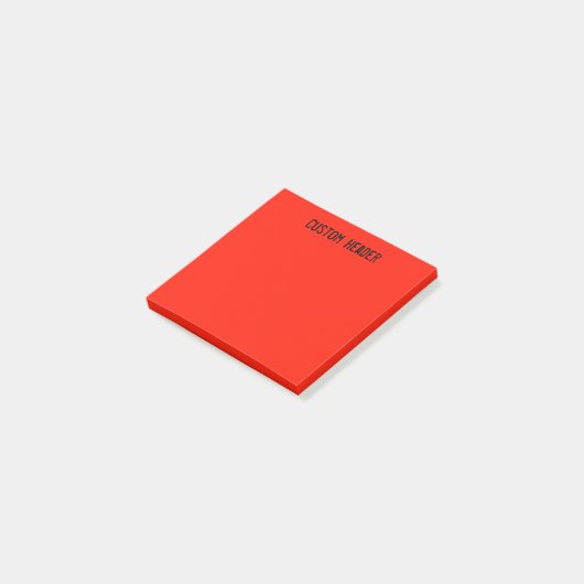 Post-it® Orange/Rouge (Incliné)