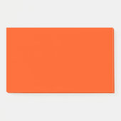 Post-it® Orange Rouge Simple 10" x 6" (Devant)