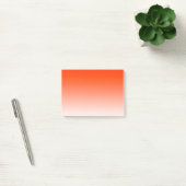 Post-it® Orange simple au blanc (Bureau)