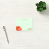 Post-it® Orange Squeeze Day Cute Inspirational Citrus (Bureau)