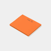 Post-it® Orange vibrante (Incliné)