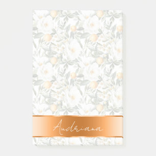 Post-it® Oranges florales romantiques Sicile Italienne