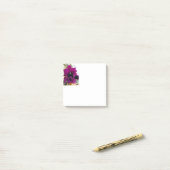 Post-it® Orchidée magenta 3x3 (Sur un bureau)
