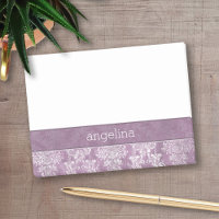 Orchidée Vintage aquarelle Damask modèle