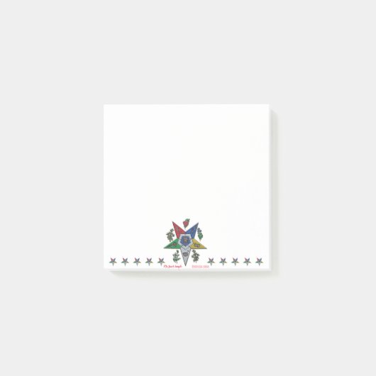 Post-it® Ordre De L'Étoile Orientale (Devant)