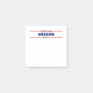 Post-it® OREGON - Ma patrie - États-Unis;Coeurs