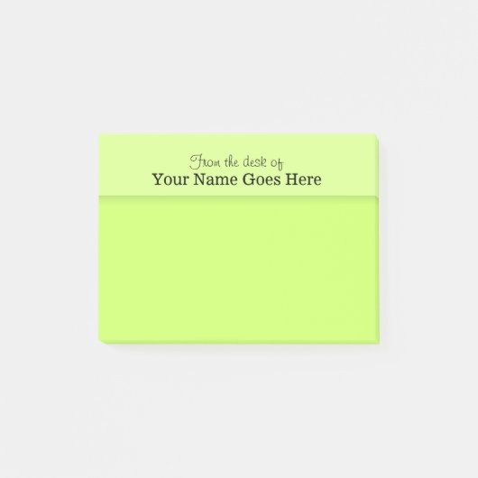 Post-it® Organisateur nommé de note de bureau de (Devant)