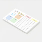 Post-it® Organisateur quotidien simple Pastel (Incliné)