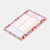 Post-it® Organiseur de notes en forme d'étoile de Noël simp (Incliné)