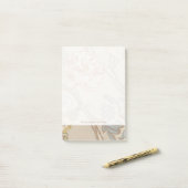 Post-it® Organza Chintz Floral Design (Sur un bureau)