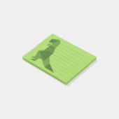 Post-it® Origami de T-Rex (Incliné)
