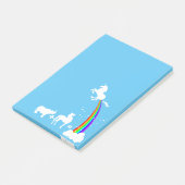 Post-it® Origine de licorne (Incliné)