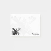 Post-it® Orignaux en noir et blanc (Devant)