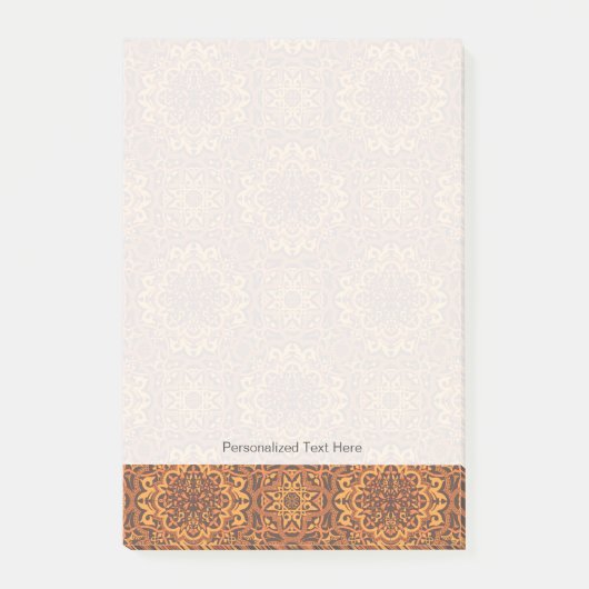 Post-it® Ornement arabe élégant (Devant)