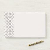 Post-it® Ornement arabesque élégant (Sur un bureau)