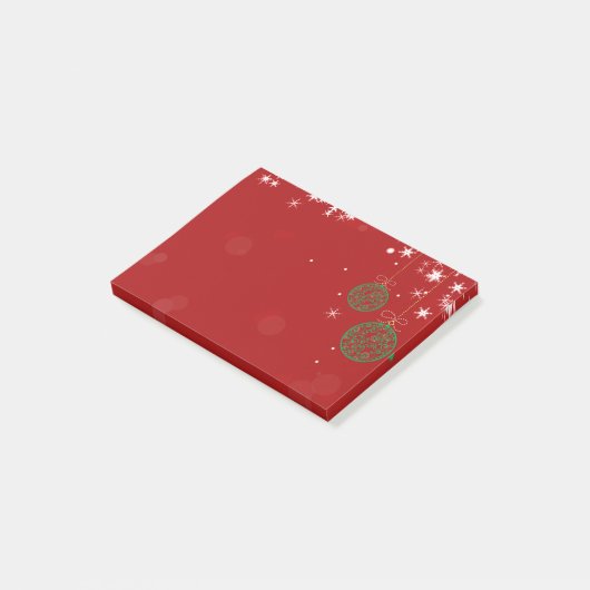 Post-it® Ornement de Noël (Incliné)