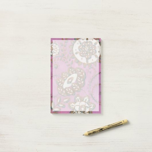 Post-it® Ornement radiant II (Sur un bureau)